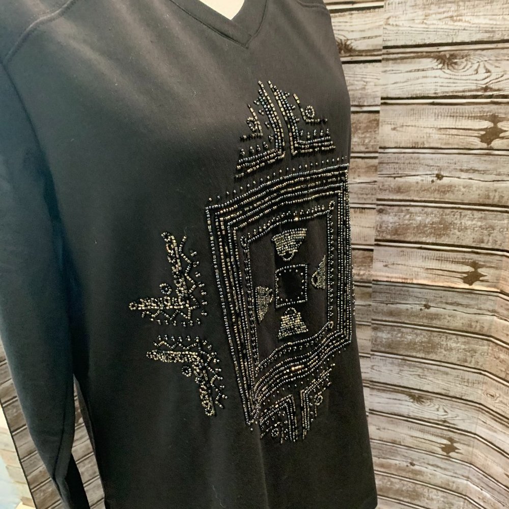 🌸SUSAN GRAVER Artisan Long Sleeve T-Shirt - Picture 8 of 10